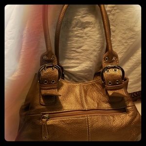 Tignanello leather satchel
